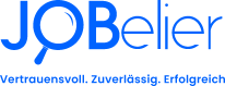 Jobelier-Logo. Vertrauensvoll. Zuverlässig. Erfolgreich