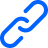 Zwei Kettenglieder als Icon