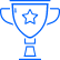 Eine Trophäe als Icon